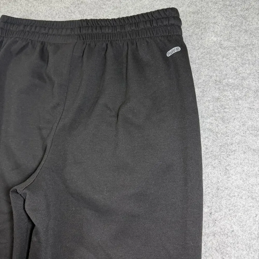 Spyder Active Sweatpants Mens M Black Drawstring Elastic Waist Zip Pockets